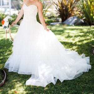 Two-piece Watters Wedding Dress (Size 00 or XS Petite) - $2,035 MSRP